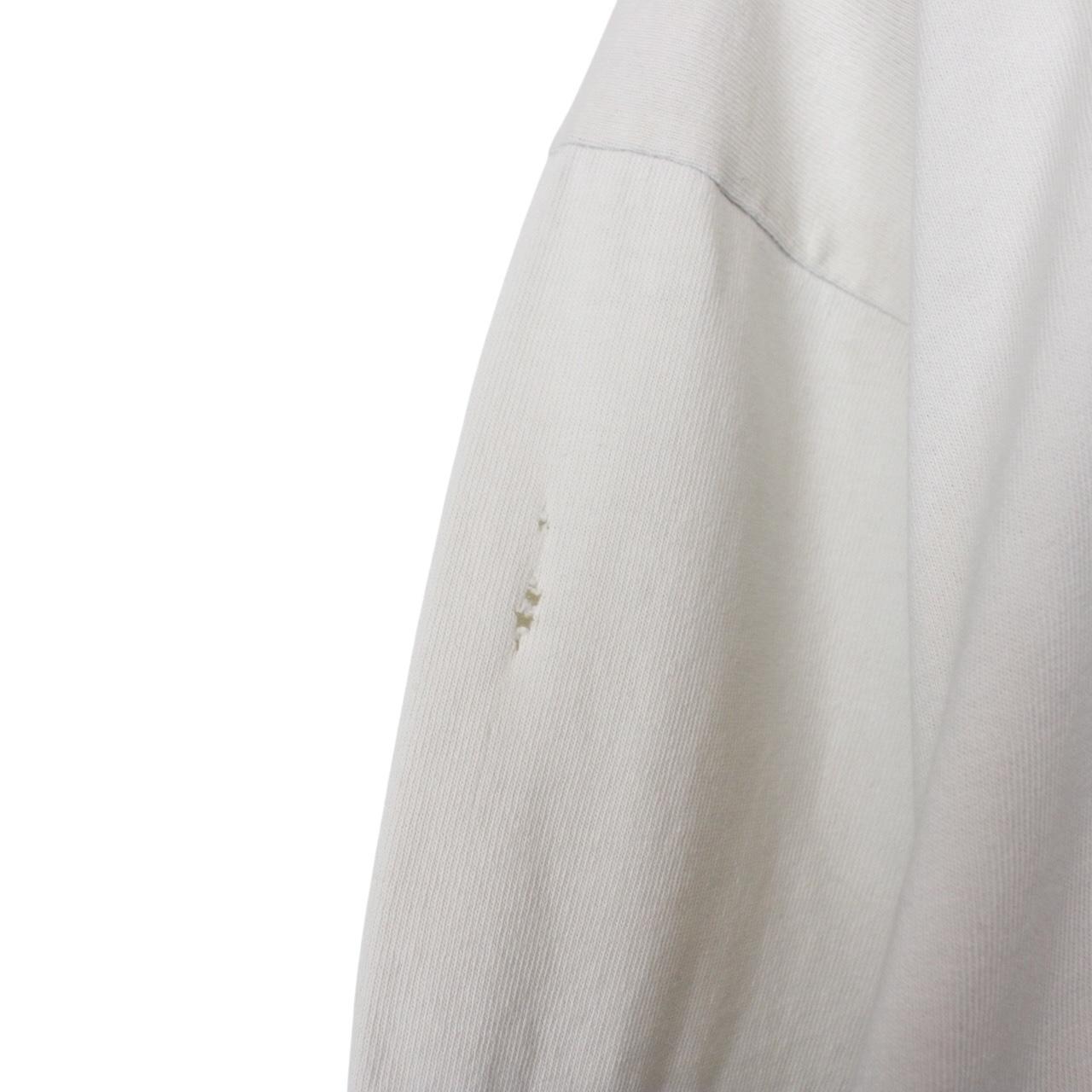 Vintage 1988 Stone Island White Short Sleeve Embroidered T-Shirt