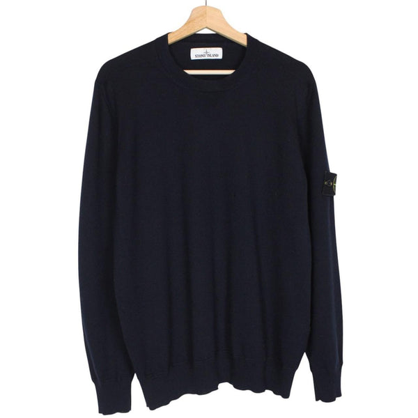 Stone Island AW 2020 Black Wool Knit Jumper
