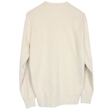 CP Company Beige Brushed Fleece Craftworks Logo Sweatshirt