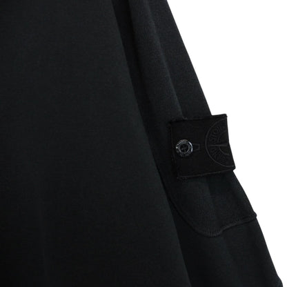 Stone Island Ghost SS 2018 Black Cotton Sweatshirt Jumper