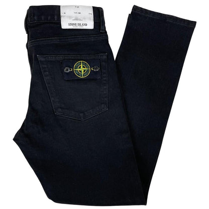 Stone Island AW 2016 Black Skinny Fit Denim Jeans