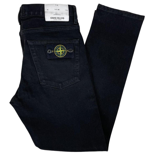 Stone Island AW 2016 Black Skinny Fit Denim Jeans