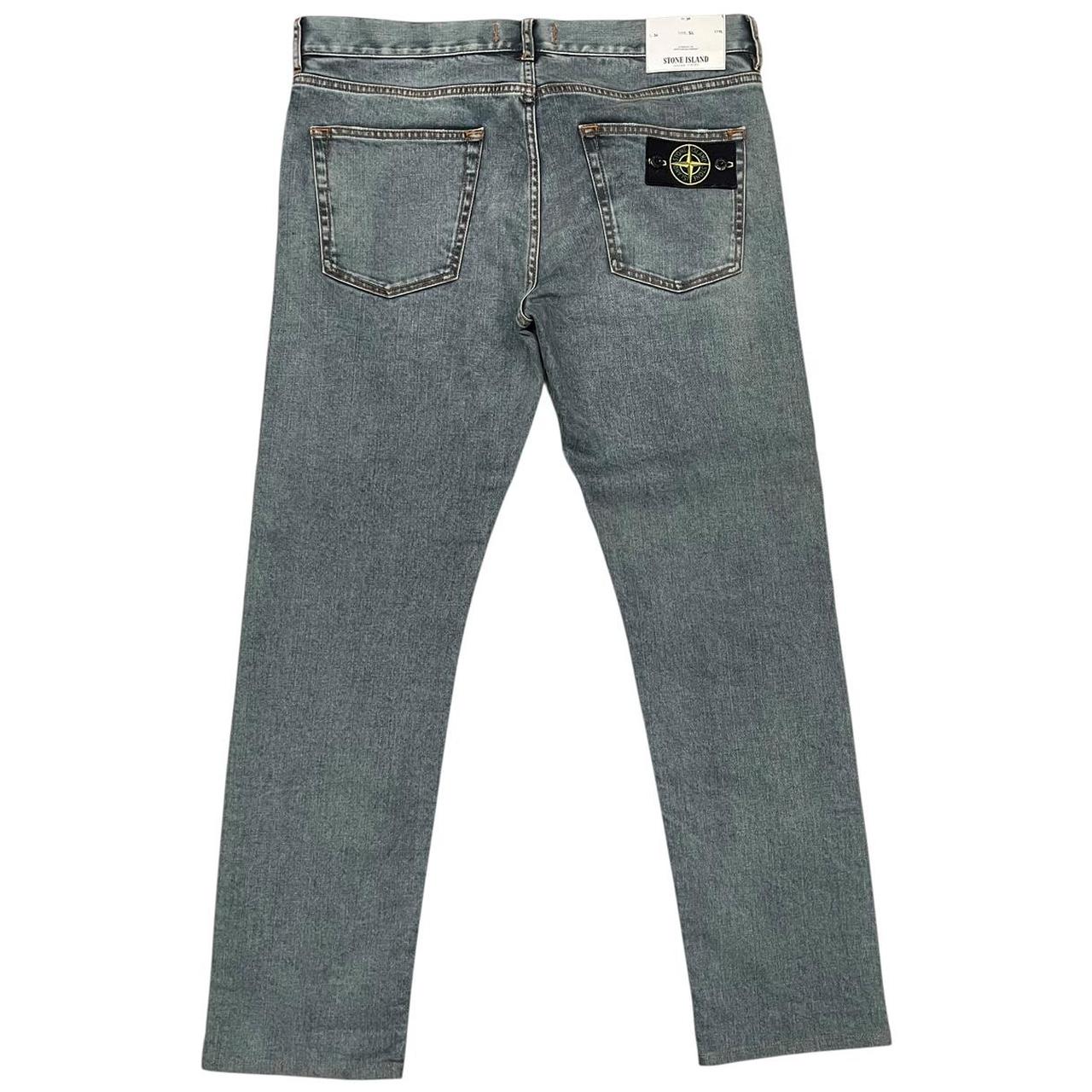 Stone Island AW 2015 Blue Slim Fit Denim Jeans