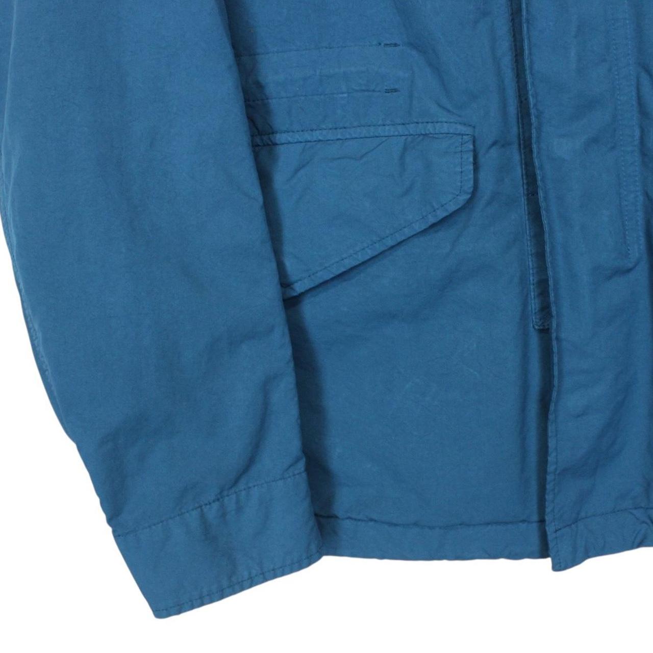 CP Company Blue Component Dyed Micro Kei Lens Jacket