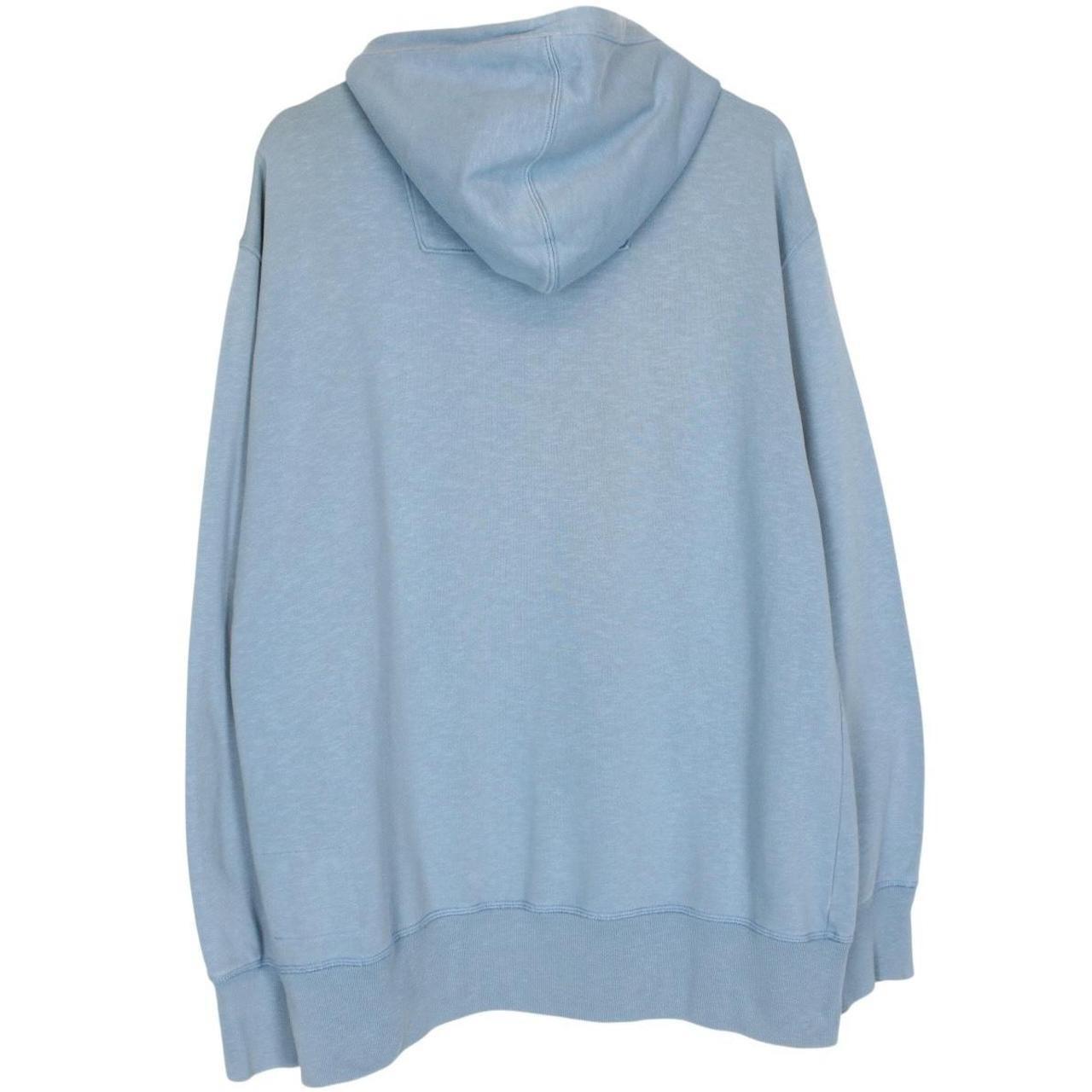 Vintage Stone Island Denims AW 2008 Blue Cotton Full Zip Hoodie Jumper