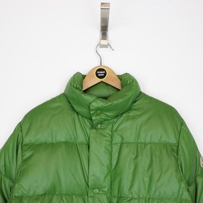 Moncler Green Full Zip Down Puffer Jacket