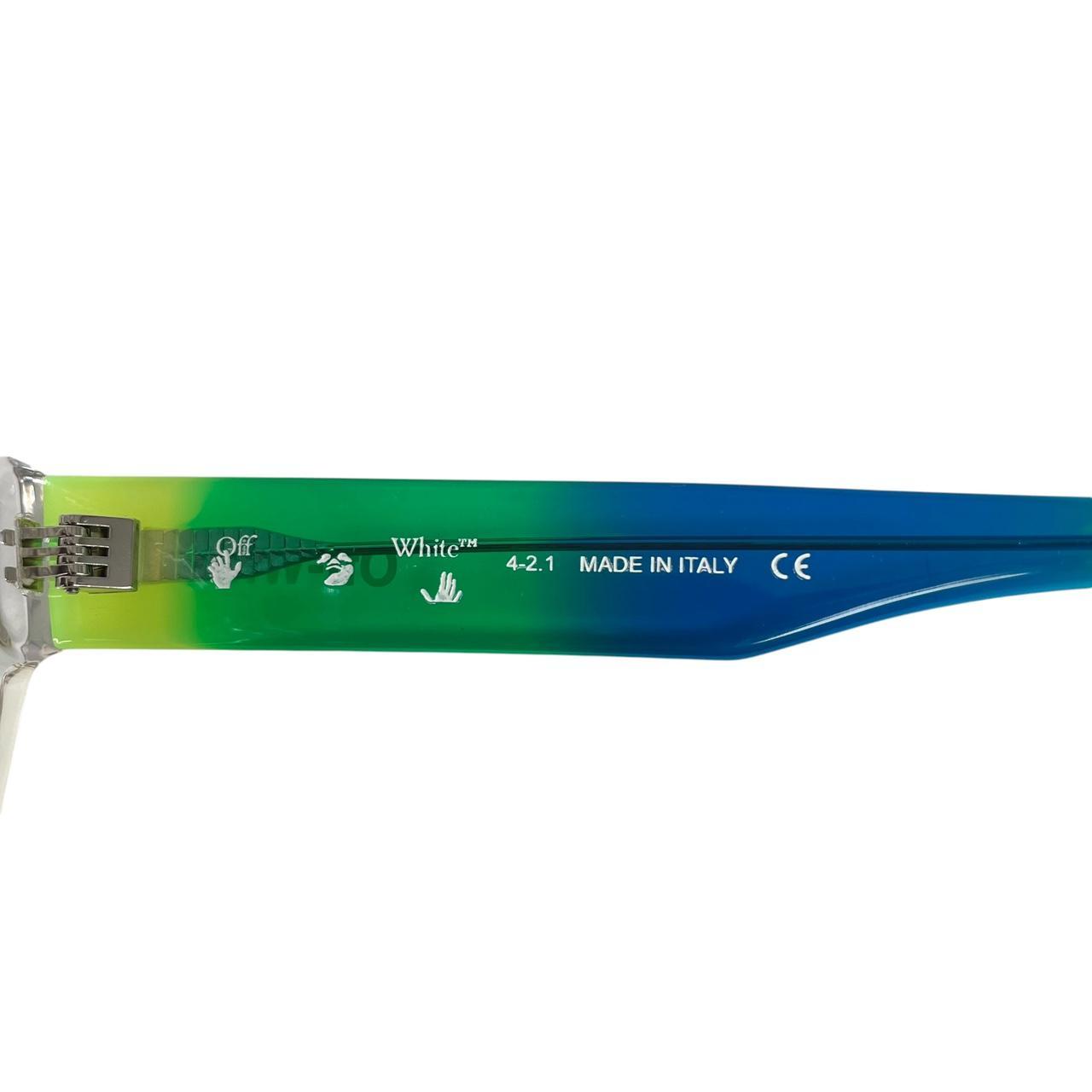 Off White Zurich Clear and Multicoloured Sunglasses