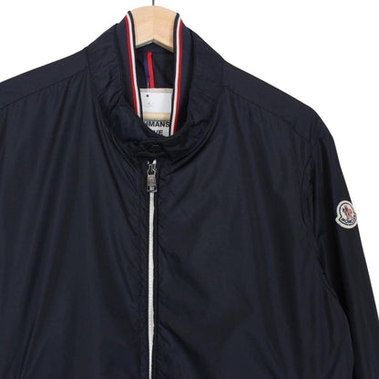 Moncler Miroir Navy Blue Full Zip Nylon Windbreaker Jacket