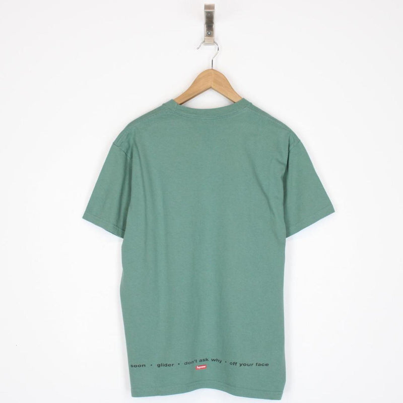 Supreme 2020 My Bloody Valentine Glider Green Short Sleeve T-Shirt