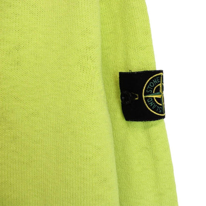 Stone Island SS 2021 Green Cotton Knit Cardigan Jumper