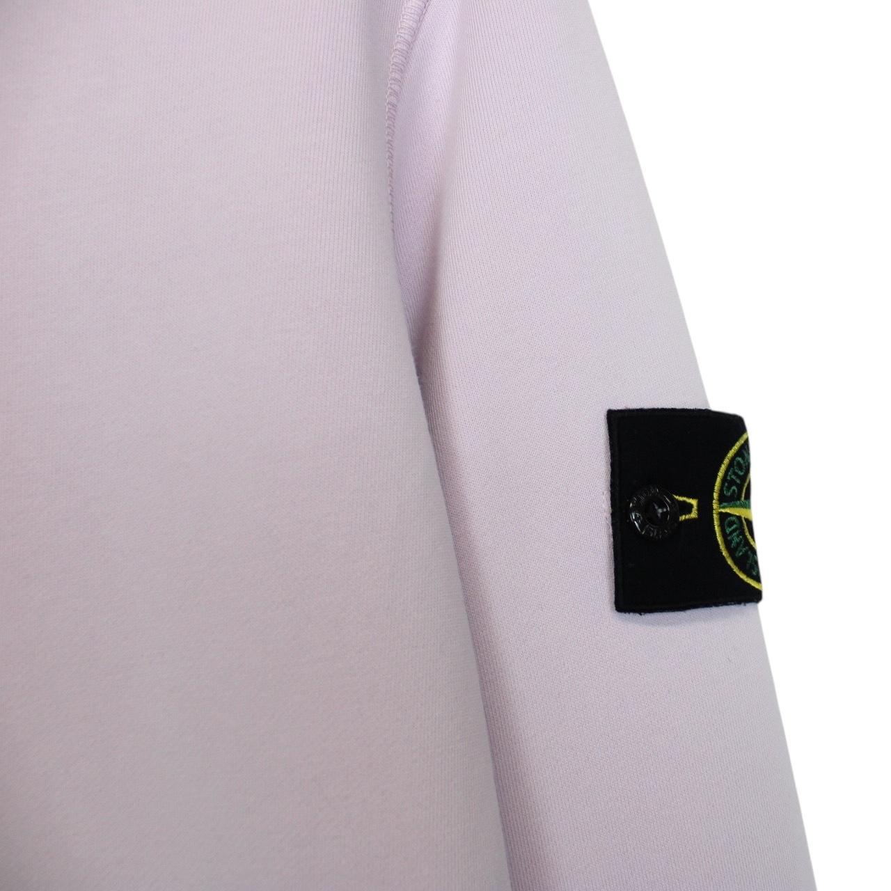 Stone Island SS 2022 Pink Cotton Sweatshirt Jumper