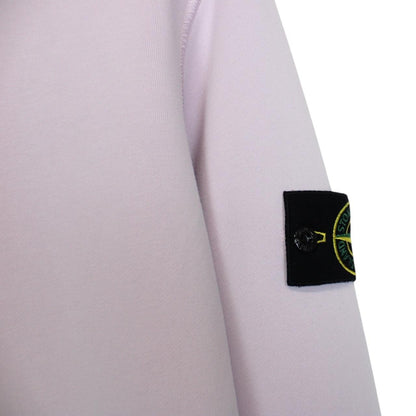 Stone Island SS 2022 Pink Cotton Sweatshirt Jumper