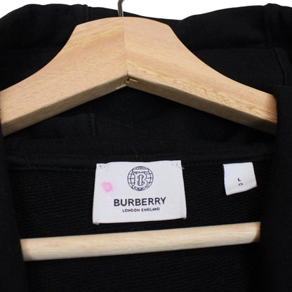 Burberry Black and Blue Shark Print Hoodie