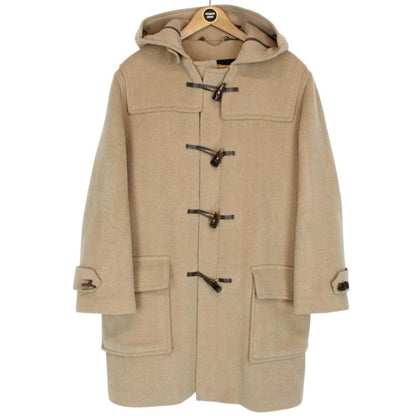 Vintage Burberry London Beige Wool Duffle Coat