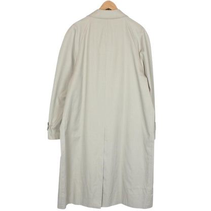 Vintage 90s Burberry Beige Single Breasted Trench Coat