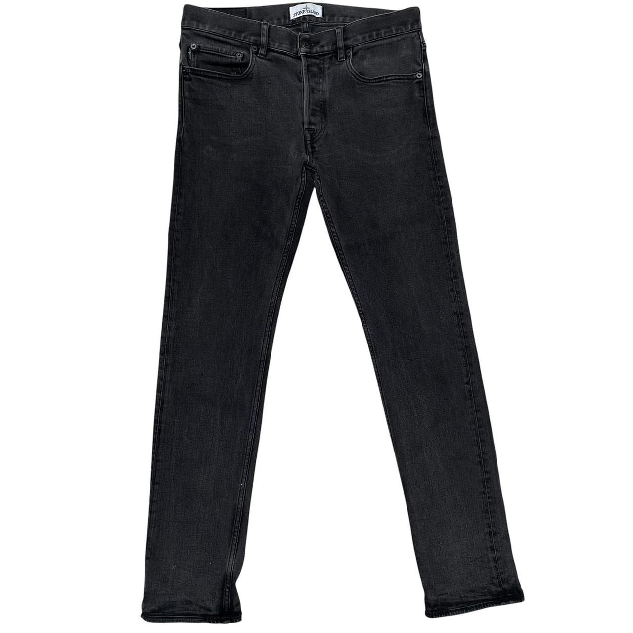 Stone Island AW 2016 Black Slim Fit Denim Jeans