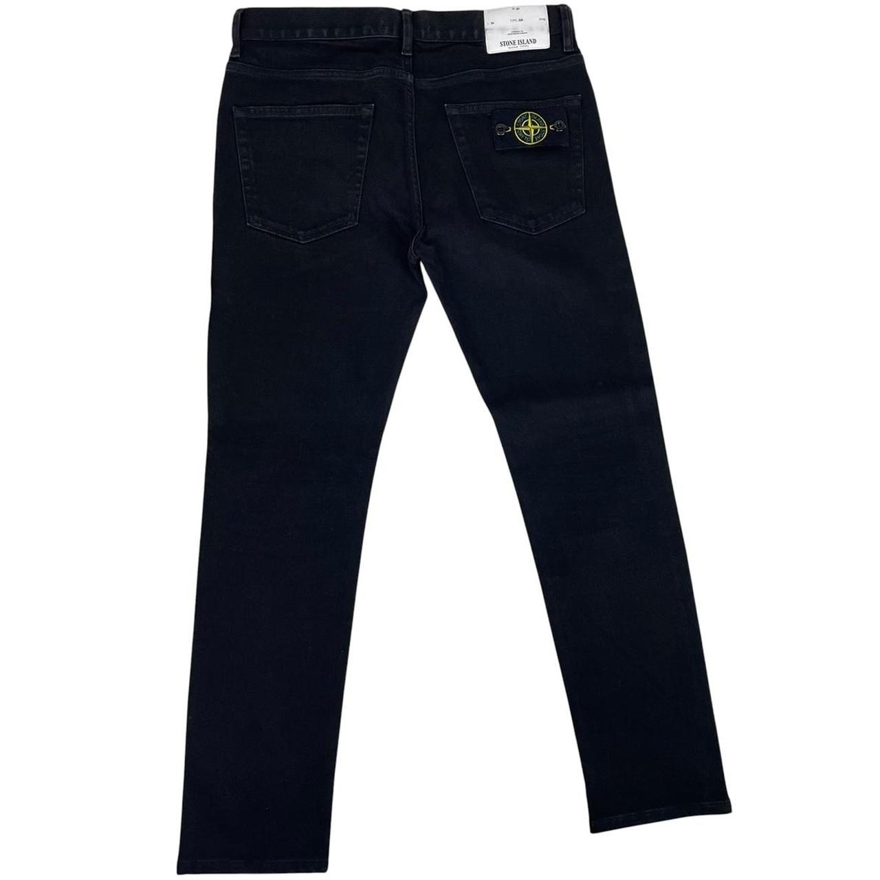Stone Island AW 2016 Black Skinny Fit Denim Jeans
