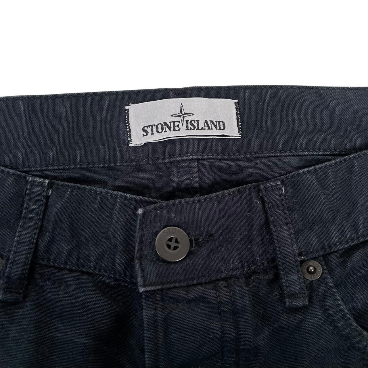 Stone Island AW 2014 Black RE-T Fit Cotton Trousers