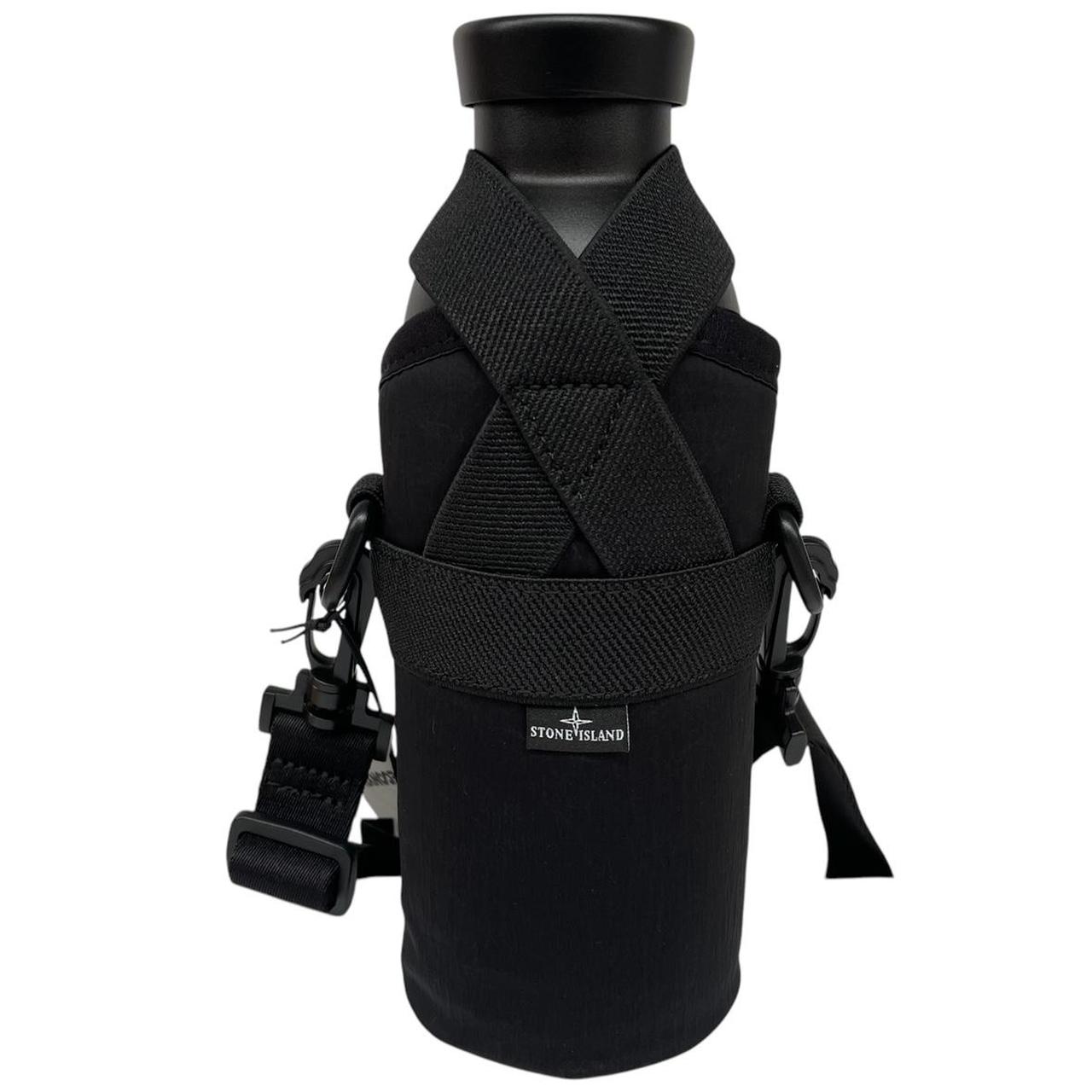 Stone Island x 24 Nylon Metal Black Stainless Steel Flask Water Bottle