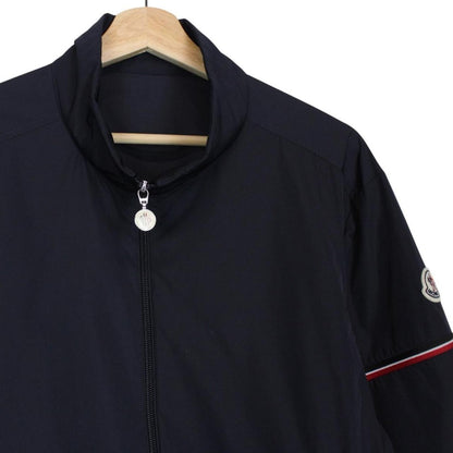 Moncler Ruinette Navy Blue Full Zip Nylon Windbreaker Jacket