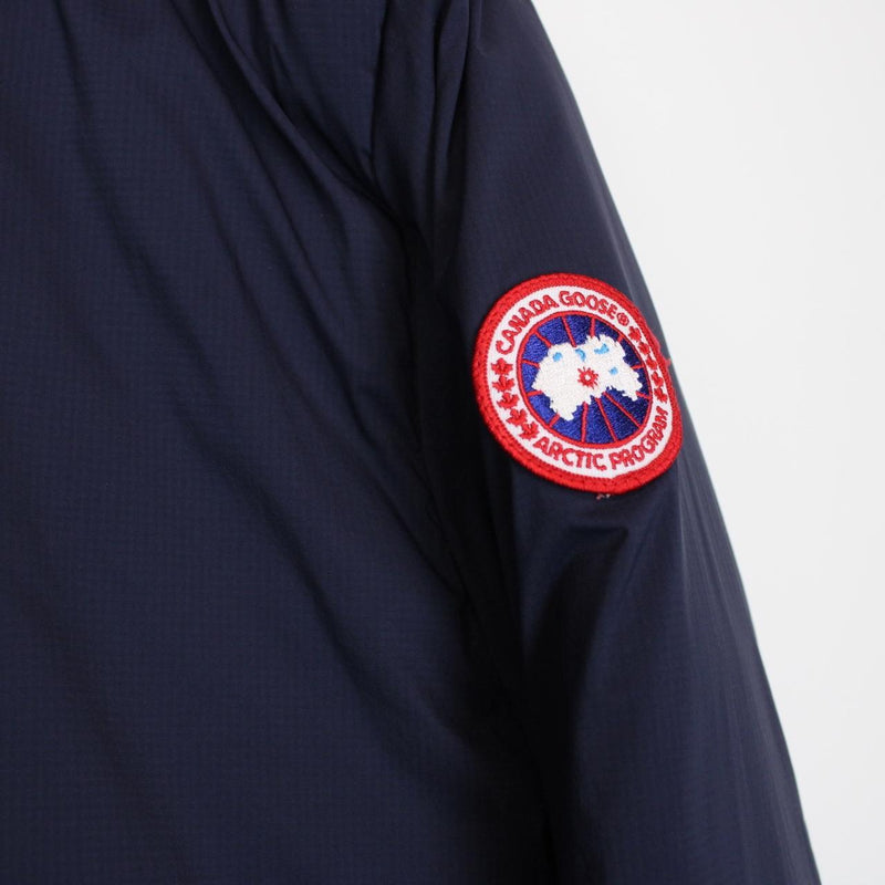 Canada Goose Lodge Hoody Navy Blue Full Zip Down Jacket