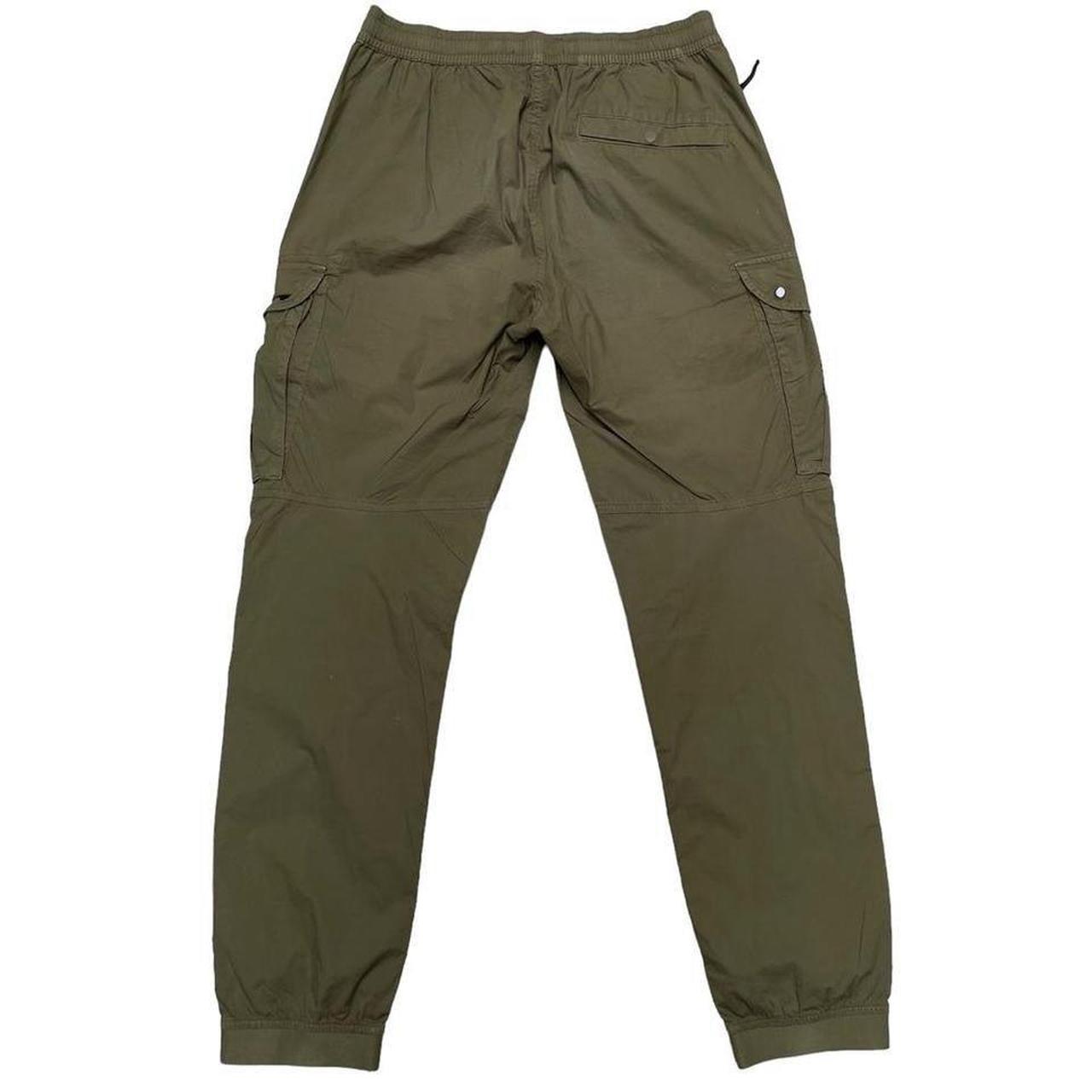 Stone Island AW 2020 Green RE-T Fit Cargo Trousers