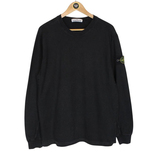 Stone Island AW 2019 Black Cotton Sweatshirt Jumper