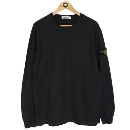 Stone Island AW 2019 Black Cotton Sweatshirt Jumper
