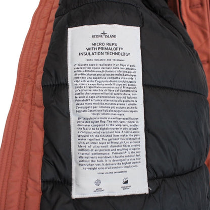 Stone Island AW 2019 Orange Micro Reps Primaloft Hooded Jacket