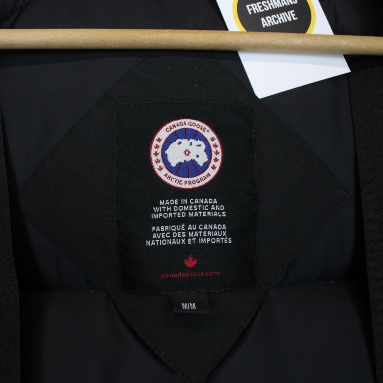 Canada Goose Black Chilliwack Bomber Down Jacket with Fur Trim