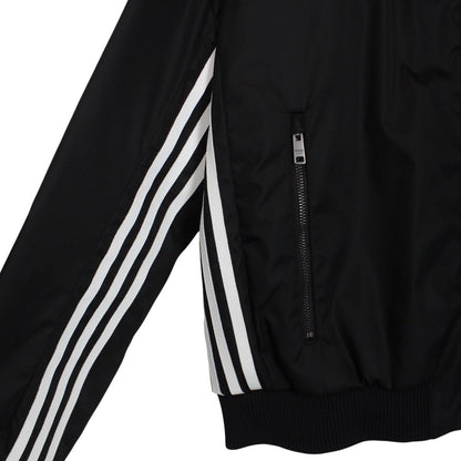 Prada x Adidas Re-Nylon Black and White Full Zip Track Jacket