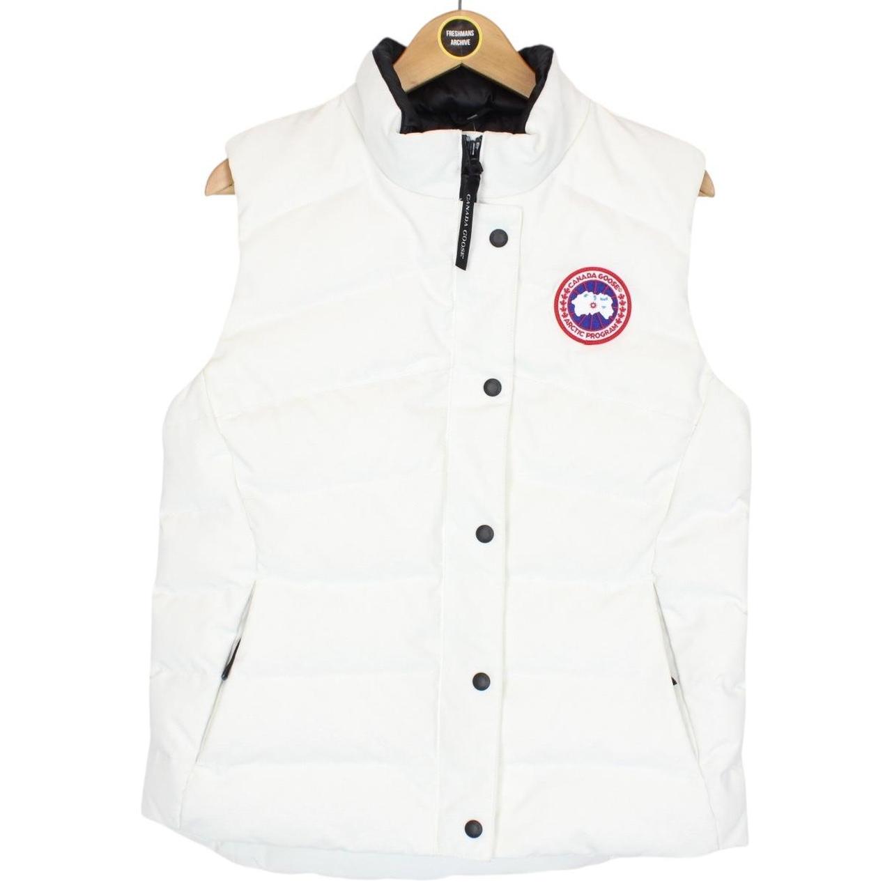 Canada Goose Freestyle White Down Gilet / Bodywarmer