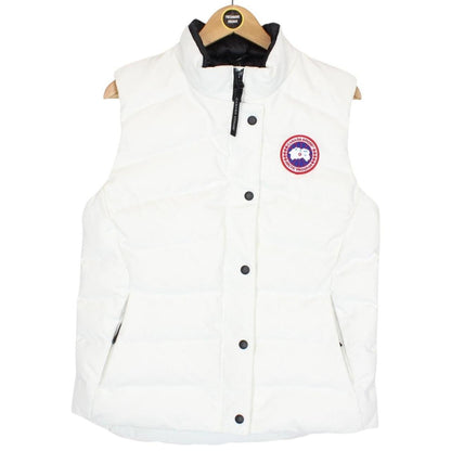 Canada Goose Freestyle White Down Gilet / Bodywarmer