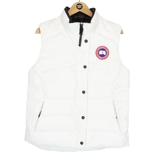 Canada Goose Freestyle White Down Gilet / Bodywarmer
