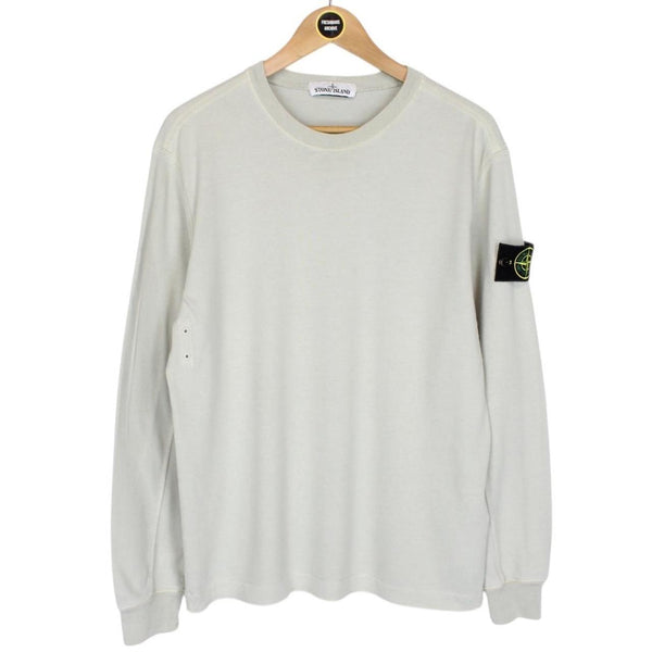 Stone Island AW 2019 Green Cotton Sweatshirt Jumper