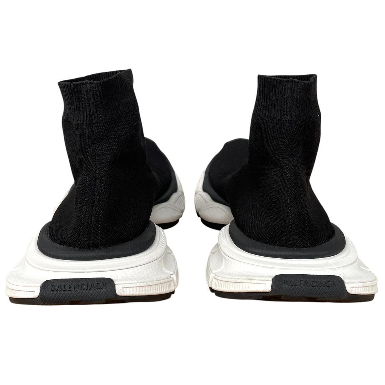 Balenciaga 2024 Black and White 3XL Sock Trainers