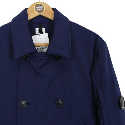 CP Company Navy Blue Lens Soft Shell Peacoat