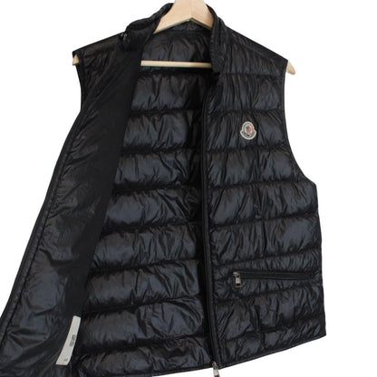 Moncler Black Down Gui Gilet / Bodywarmer Jacket