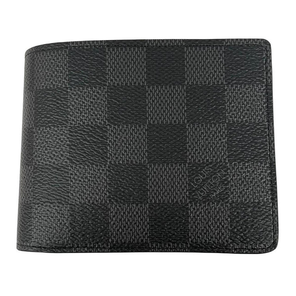 Louis Vuitton Multiple Graphite Grey Damier Monogram Leather Wallet