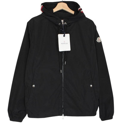 Moncler Grimpeurs Black Full Zip Nylon Windbreaker Jacket