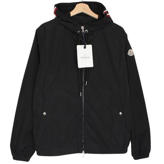 Moncler Grimpeurs Black Full Zip Nylon Windbreaker Jacket