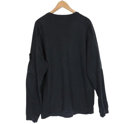 Stone Island Ghost SS 2018 Black Cotton Sweatshirt Jumper