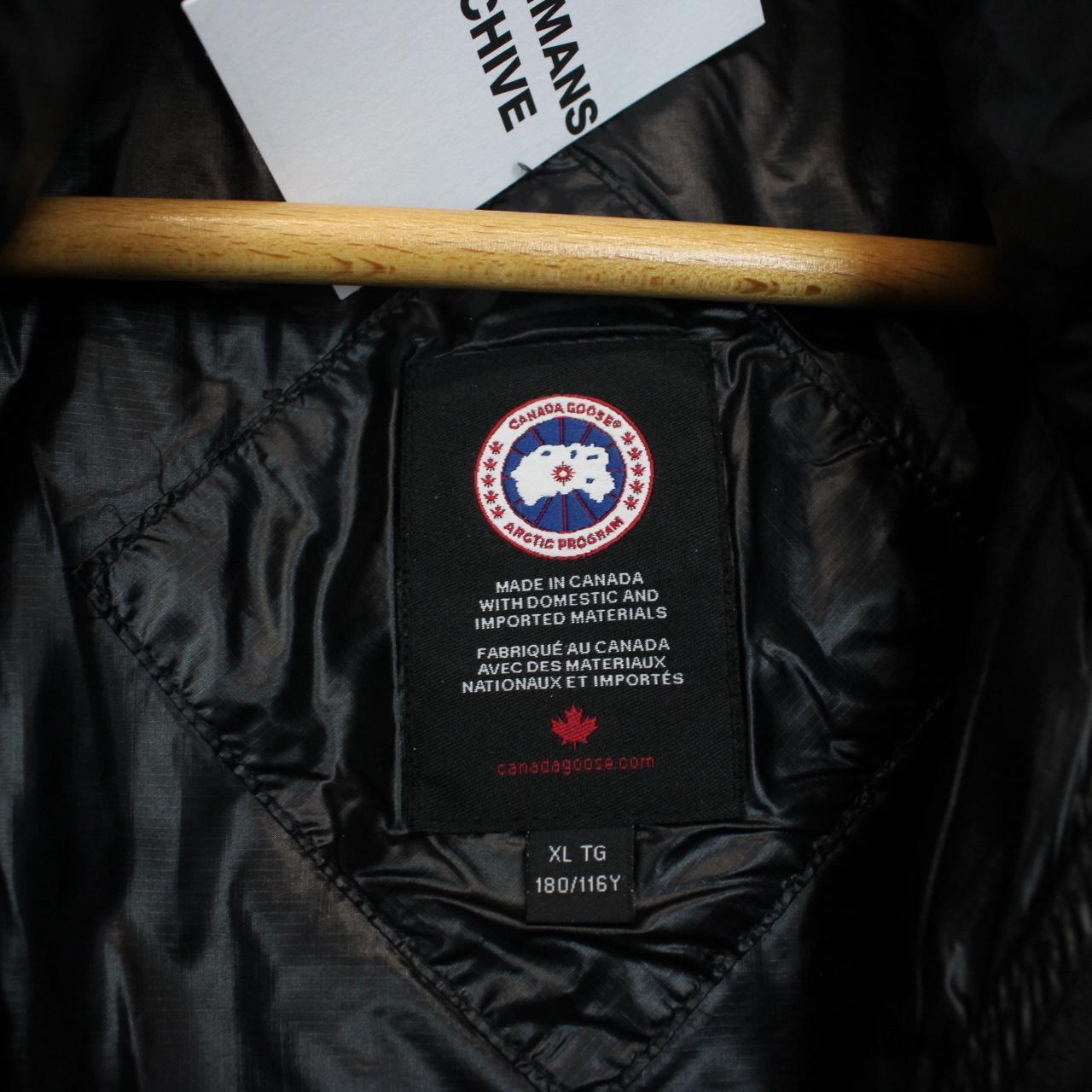 Canada Goose Crofton Black Nylon Down Gilet / Bodywarmer
