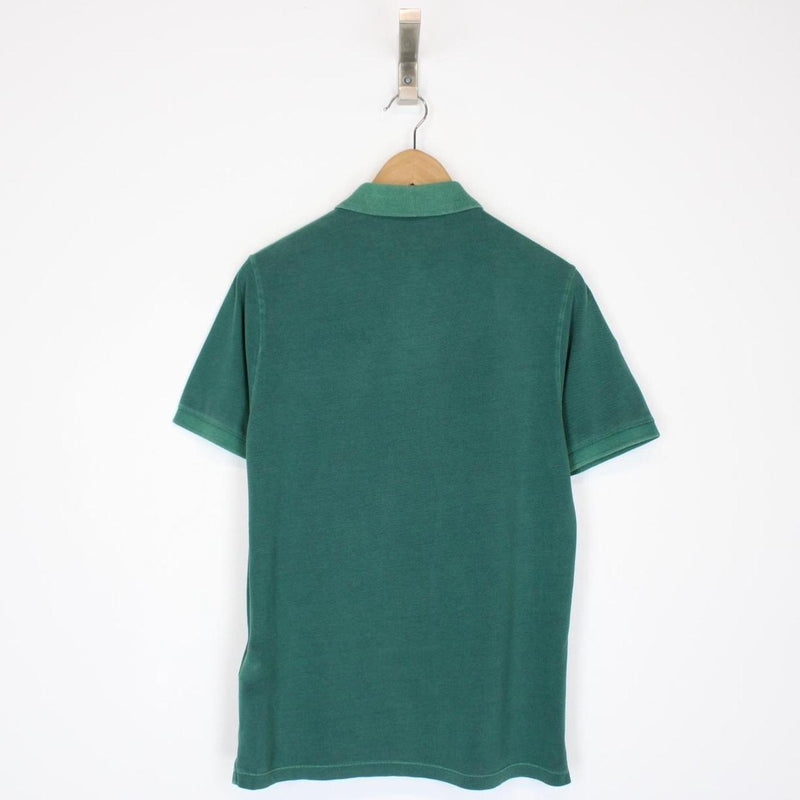 Stone Island SS 2015 Green Short Sleeve Compass Polo Shirt