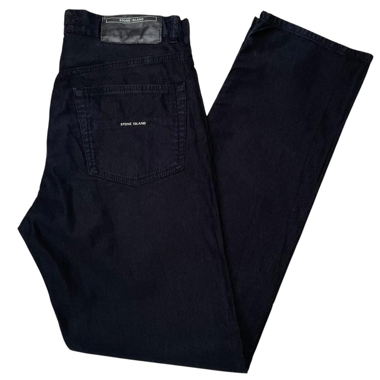 Vintage Stone Island Denims SS 2002 Navy Blue Fit Cotton Trousers