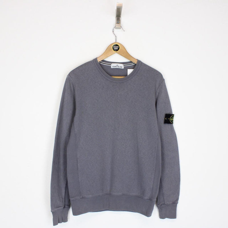 Stone Island SS 2016 Grey Cotton Sweatshirt Jumper