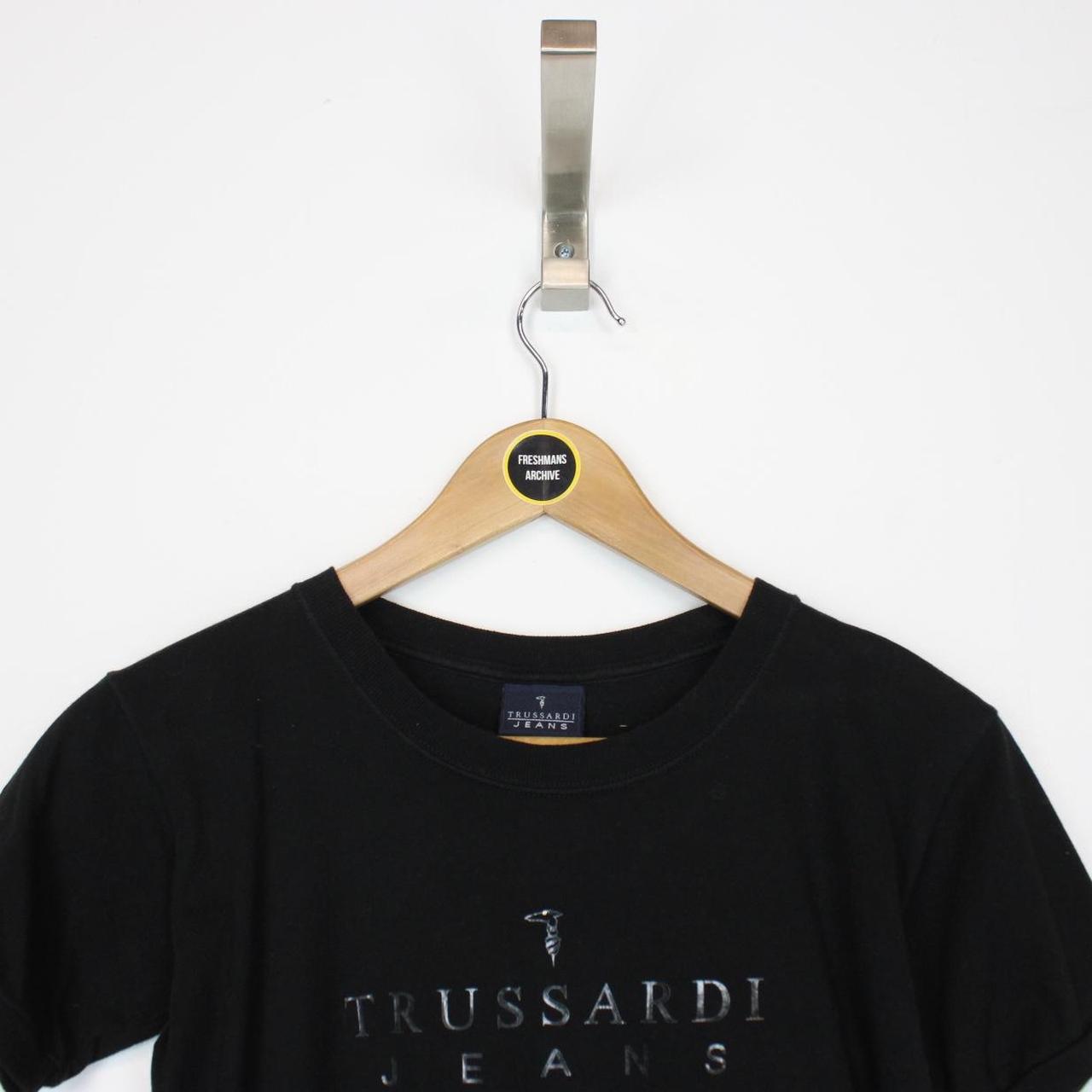 Vintage Trussardi Jeans Black Short Sleeve T-Shirt