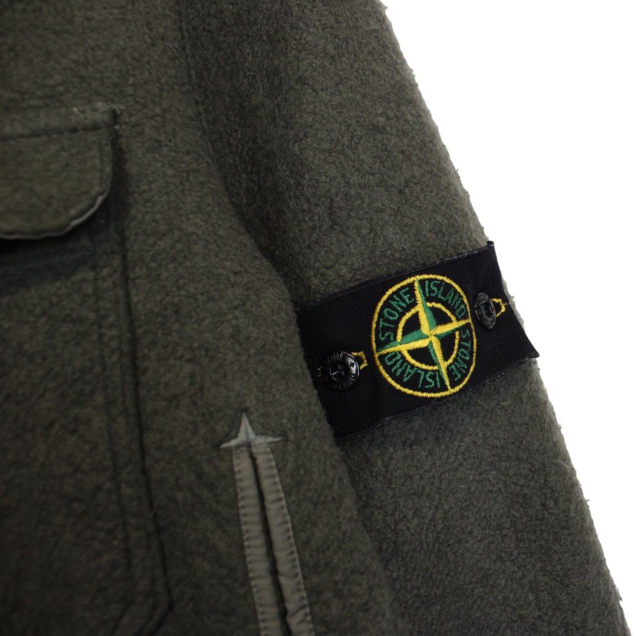 Vintage Stone Island AW 2005 Khaki Green Poly Felt Field Jacket