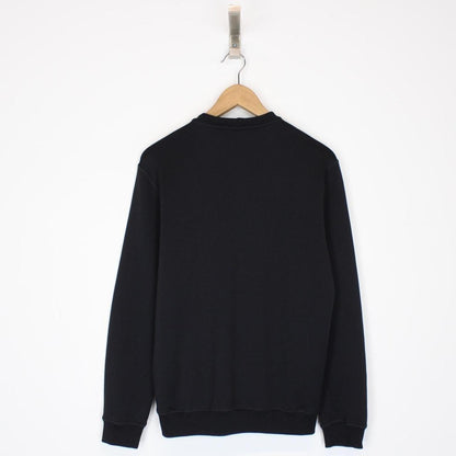 Stone Island SS 2023 Black and White Compass Logo Sweatshirt Jumper