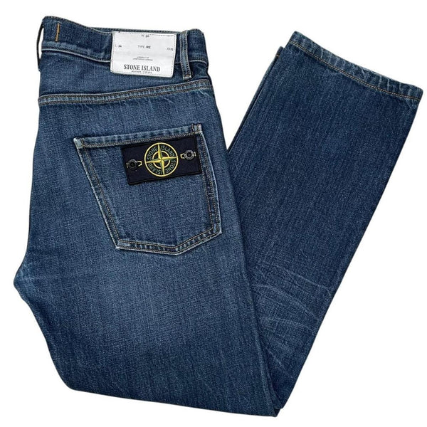 Stone Island SS 2012 Navy Blue RE Fit Denim Jeans